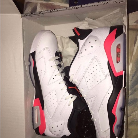 Jordan 6 Retro Low Infrared White